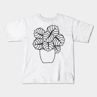 Color In Calathea Kids T-Shirt